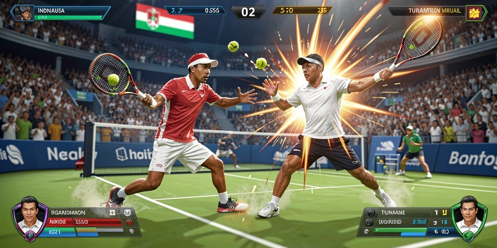 Tampilan awal permainan yang menawan.