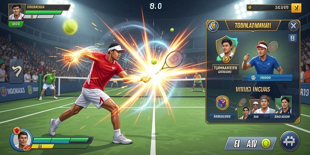Tampilan antarmuka GOLTOGEL yang menarik dan mudah dinavigasi.
