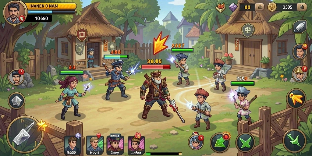 Screenshot tampilan awal permainan JAWARA79 yang memukau.