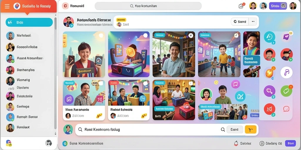 Tampilan antarmuka yang menarik dan mudah digunakan.