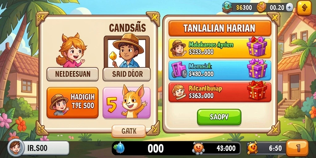 Tampilan antarmuka RAHAYU88 yang modern dan ramah pengguna.