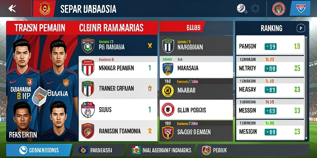 Tampilan antarmuka yang mudah dinavigasi.