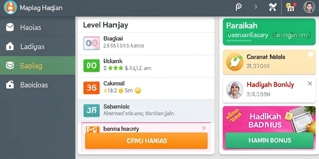 Screenshot 1: Antarmuka pengguna yang menarik dan mudah dinavigasi.