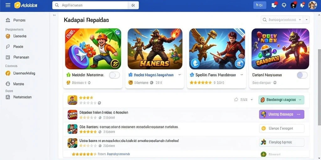 Tampilan antarmuka yang menarik dan intuitif.