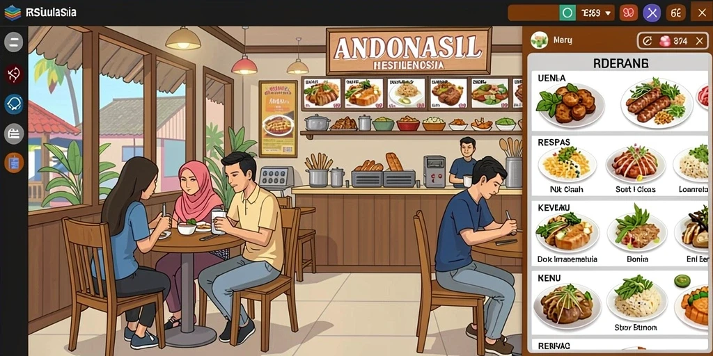 Tampilan antarmuka yang menarik dan mudah digunakan.